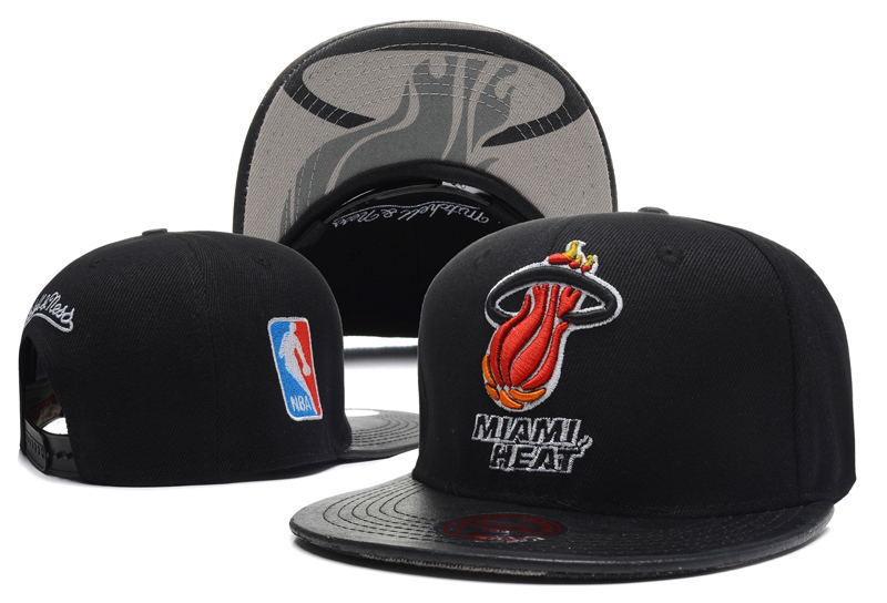 Miami Heat Snapback Hat DF1 0512